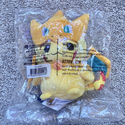 Pikachu W255 Poncho Mega Charizard Pokemon Center 2015 Plush Toy Doll Japan