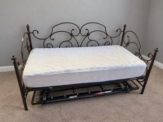 Trundle Daybed Twin Bed