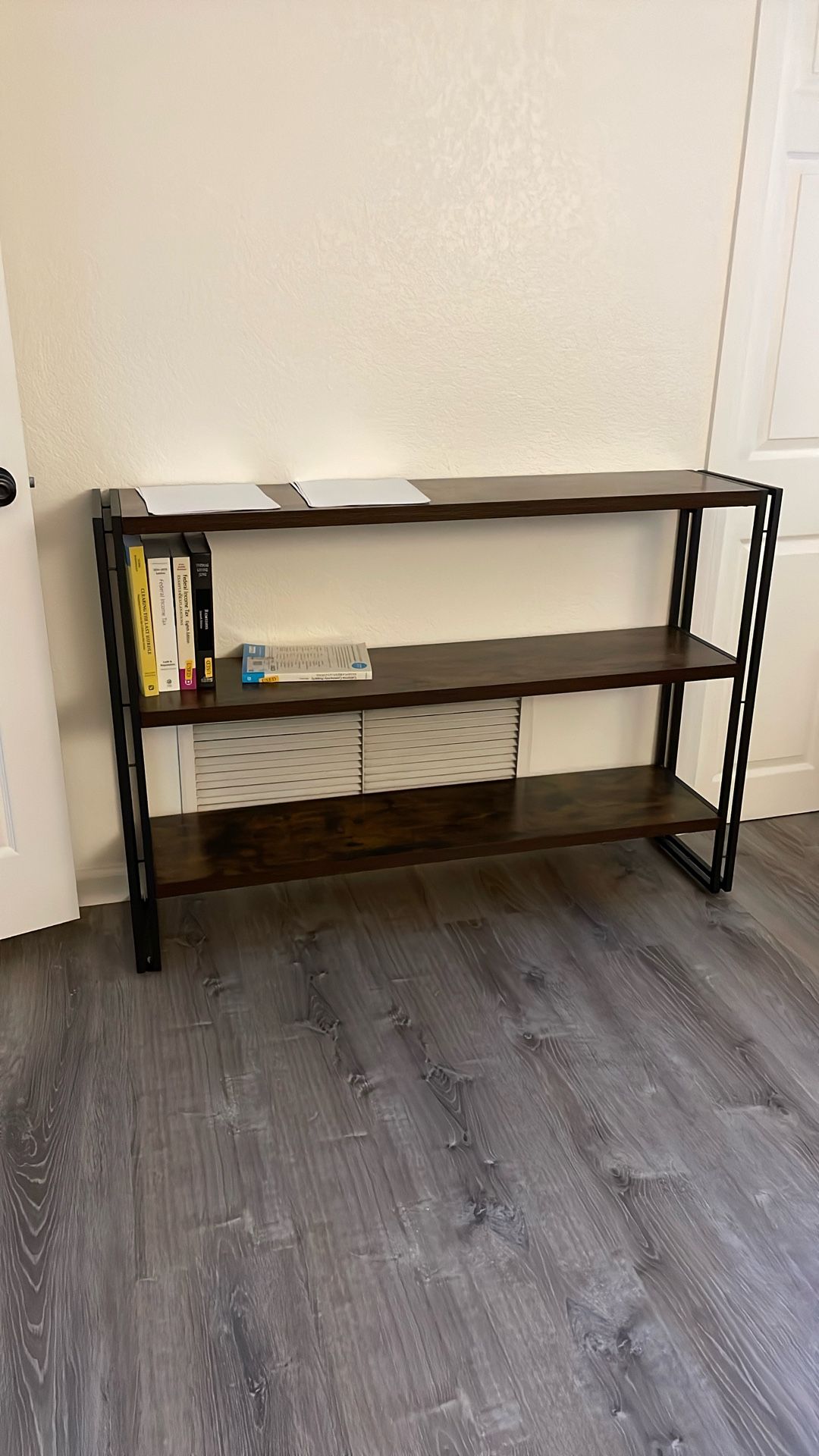 50 Inch Wide 3-Tiered Bookshelf