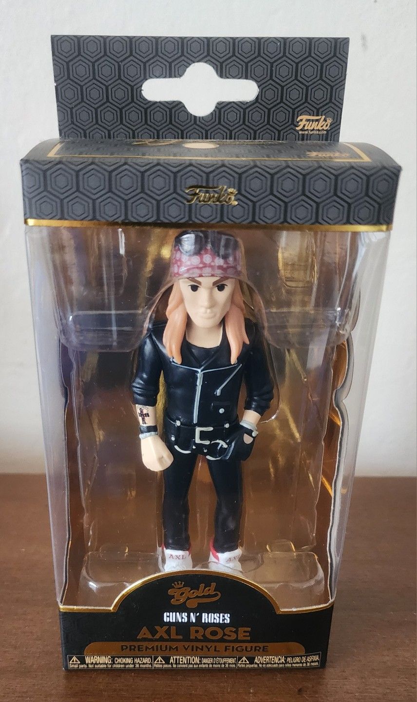 Funko Pop Gold Axl Rose (Guns & Roses)