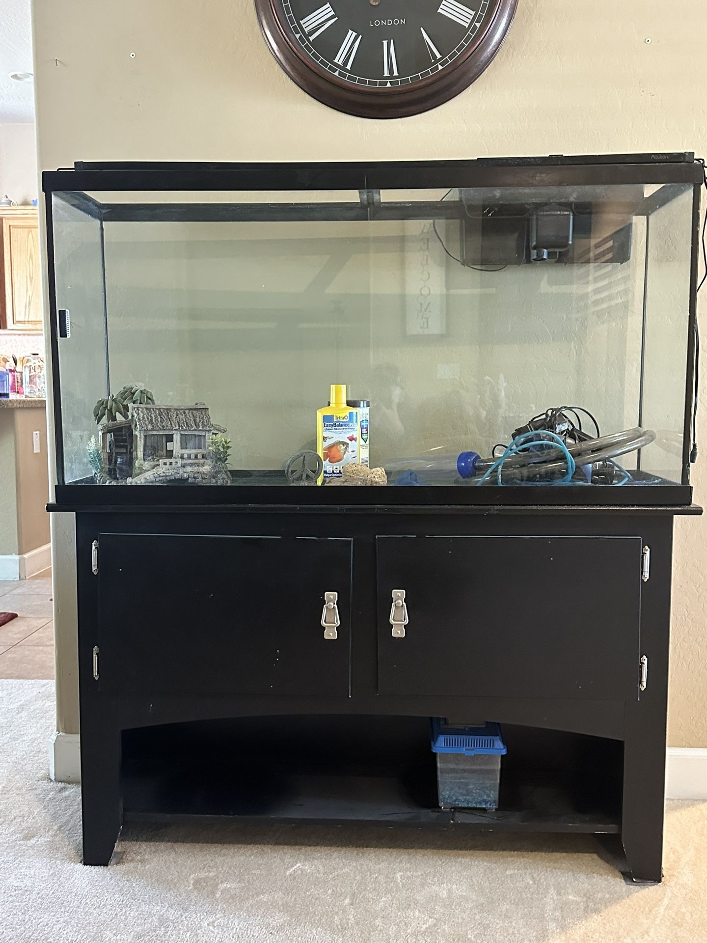 Aquarium 65 Gallon  With Stand