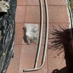 Double Shower Curtain adjustable, $9