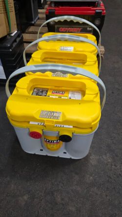Optima Yellow Top Battery D34/78 Dual Purpose Deep Cycle AGM Car Truck Battery. Bateria de Gel Para Carro Camioneta

PRICE IS FIRM. Optima Yellow Top 