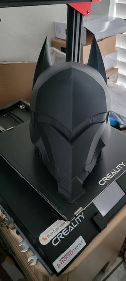 3D Printed hellbat Helmet.