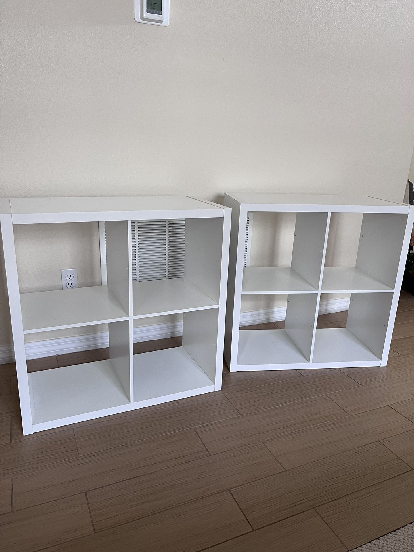 Set Of Two Book Shelves