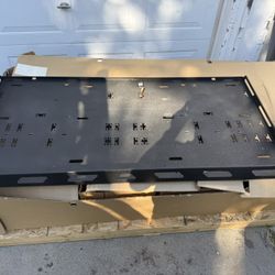 Aluminum Cargo Trailer Tongue Tray Bed Liner Coated