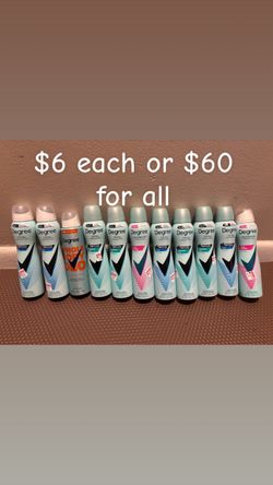 Degree Total Protection Dry Spray Deodorant – Lot of 11