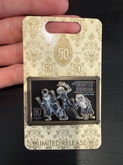 Disneyland Haunted Mansion 50th pin