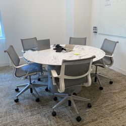 Office Conference Table  & 5 Chairs