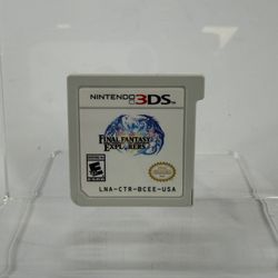Final Fantasy Explorers (Nintendo 3DS, 2016) n/a