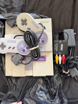 Original Super Nintendo system