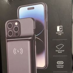 Plus Cases Battery Case For Iphone 14plus, 12/13/14 ProMax Wireless Case