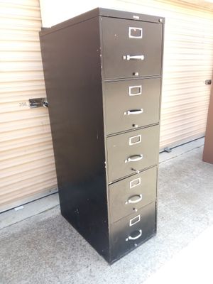 File Cabinet Heavy Duty Steel Case No Lock Key For Sale In