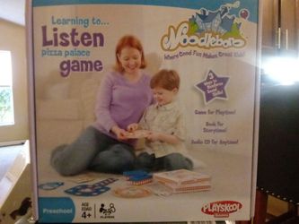 PLAYSCHOOL NEW IN THE BOX**NOODLEBORO LEARNING TO LISTEN PIZZA GAME