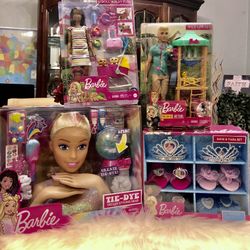 Brandnew Barbie Bundle Toys!!! 