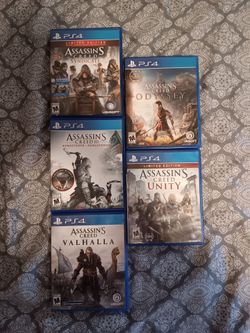 Assassin's creed game set for playstation 4