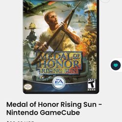 Medal Of Honor rising Sun