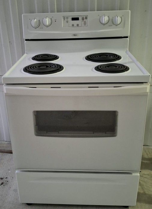 White4-burner stove