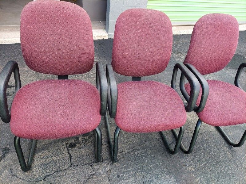 3 Office Chairs