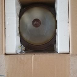 Two Flush Mount Ceiling Hall Lights