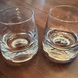 Mofado Barware Drinking Glasses 6 Rocks Lowball Whiskey Tumbler Drinkware Set