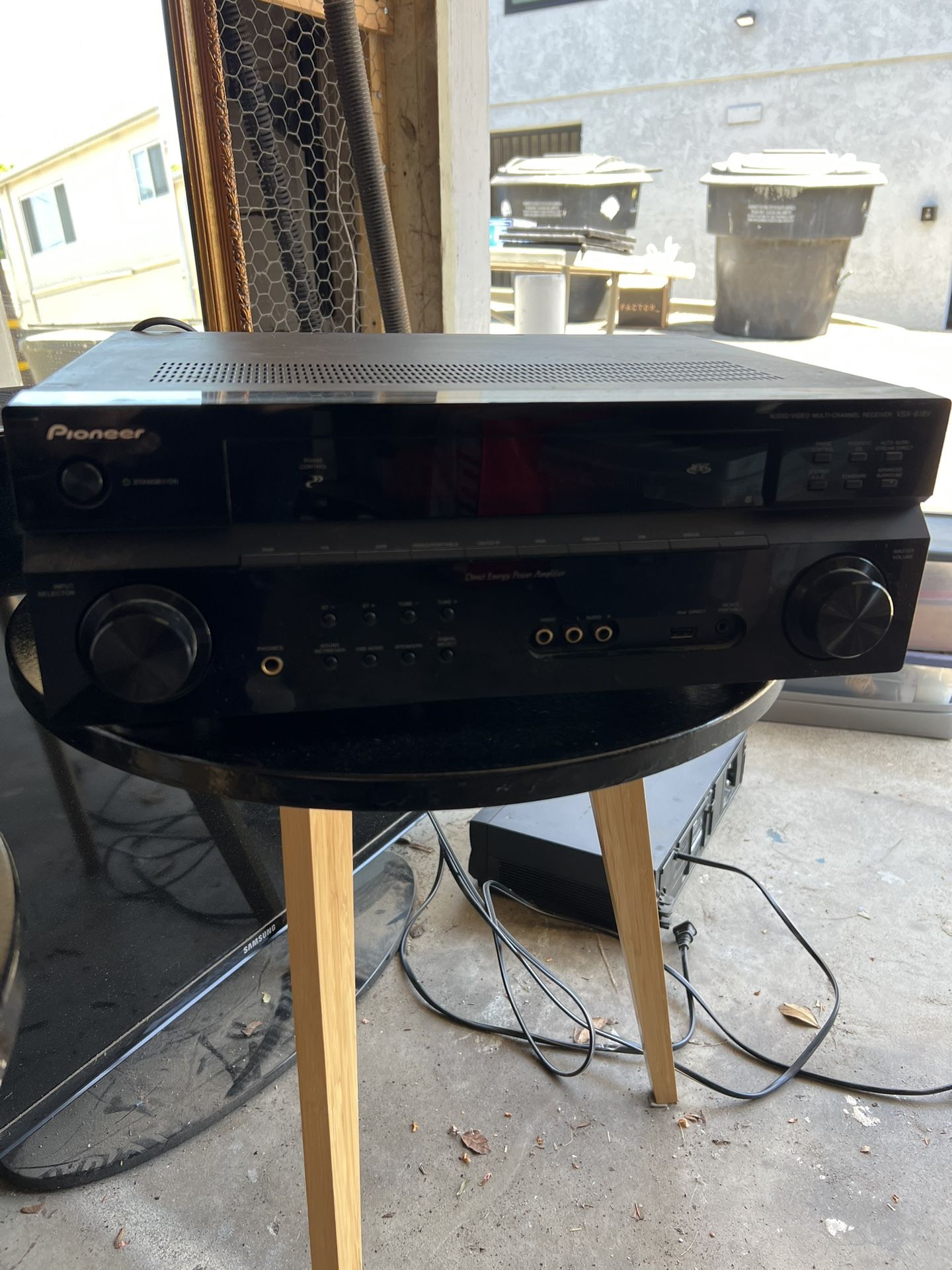 Pioneer Amplifier With USB Direct Connect