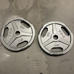 Olympic Weight Plates.   80 Dollars 