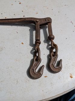 Warning load over 2800 LBS chain titener U S Made