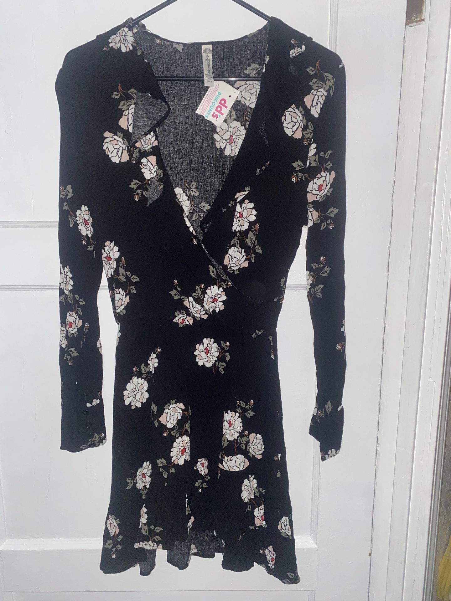 Black Floral Dress