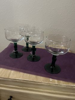 Libby Cactus Margarita’s Glasses