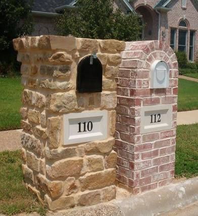 Custom Brick Mailboxes