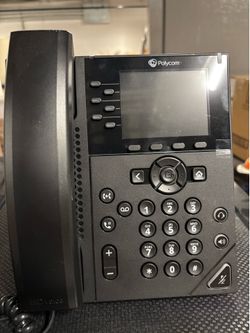 Poly VVX 350 color desk phone (used)