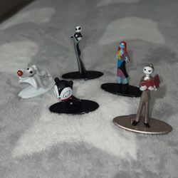 Mini Nightmare Before Christmas Figurines 