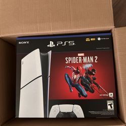 Play Station 5 Brand New With Spider-Man 2