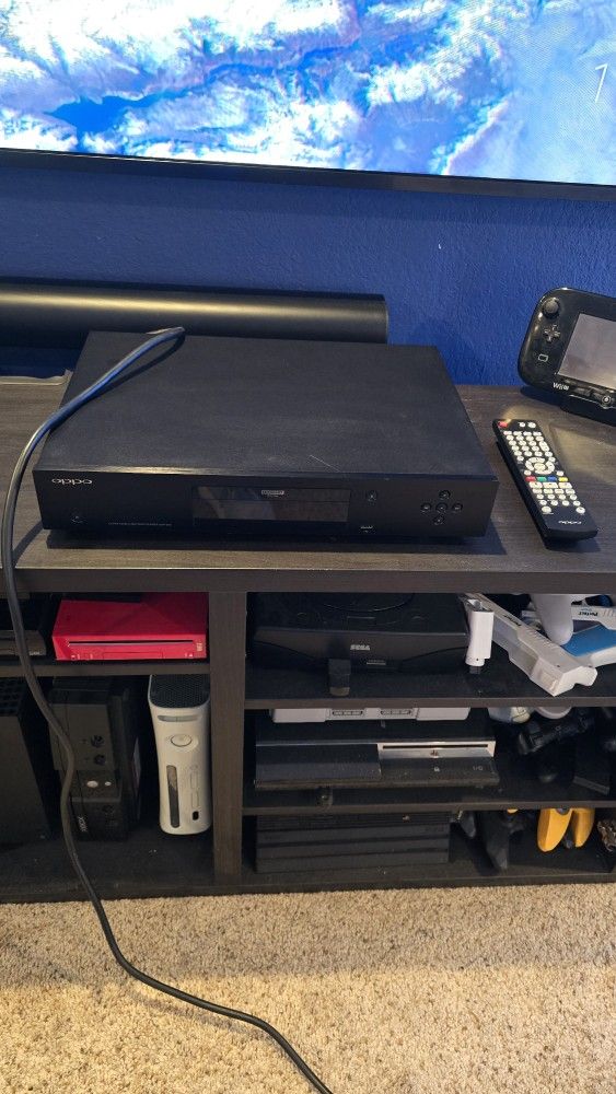 Oppo UDP-203 4K Ultra HD Blu-Ray Player With Remote Tested Works Great