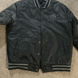 Leather Men Varsity Jscket