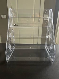 Clear Acrylic 5-Tier Display Shelf