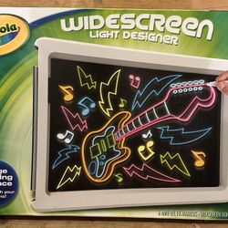  CRAYOLA Widescreen Light Designer Complete Set