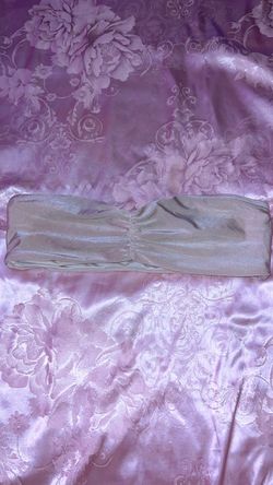 Forever21 Iridescent Shimmer Bandeau Top