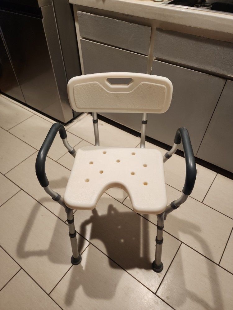 Walker, Shower Seat, and Bedside Toilet