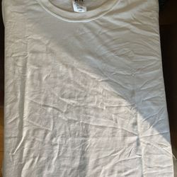 White Tshirts Brand New Various Brands and Sizes, Short Sleeve