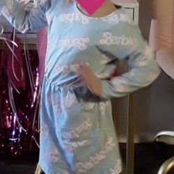 Barbie Logo dress Size 5/6 Girls  Cotton On Kids