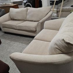 Sofa And Loveseat Good Condition Free Delivery 🚚 
