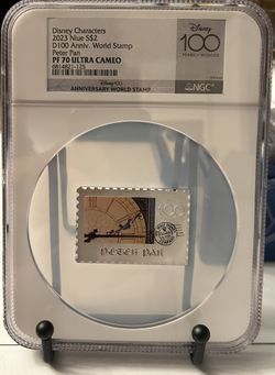 2023 1 oz Silver Coin Niue PETER PAN NGC PF 70
