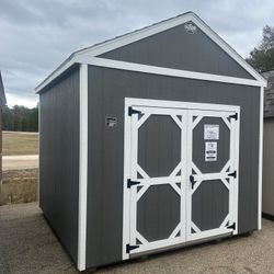 10x10 Portable Building Backyard Tool Shed 