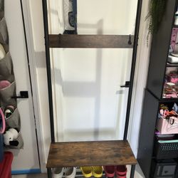 Shoe Rack And Clouth Rack 15$