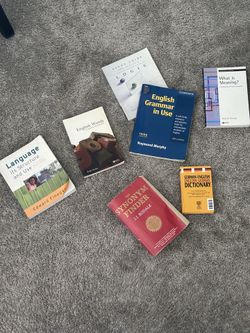 Books , $5 each or $25 for all