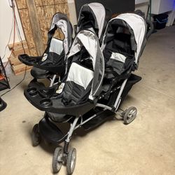 Graco Baby Haul - Double Stroller, Jogger, Car Seat, Base 
