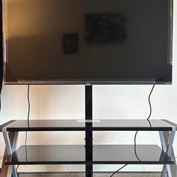 55 INCH TV WITH STAND TOGETHER ! 