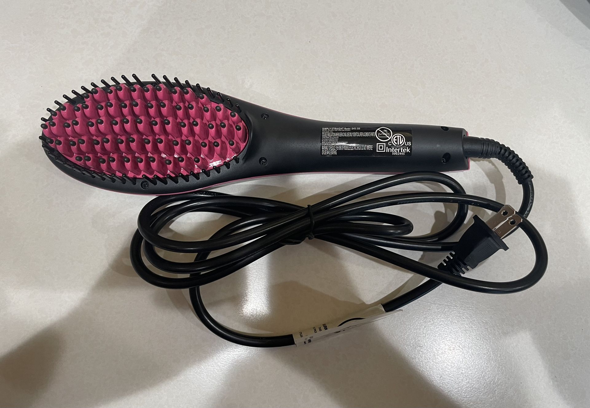 Hair Straightener Styling Brush (New)
